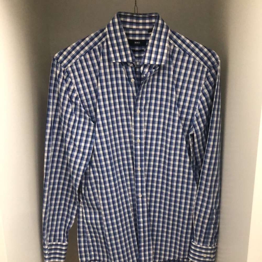 Boss slim fit dress shirt